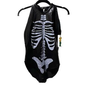 Tipsy Elves Brand New Skeleton Print Bodysuit